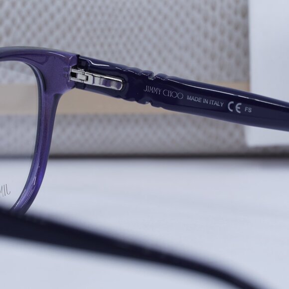 Final Price! Jimmy Choo JC241 0B3V 00 Violet Eyeglasses 52mm main image 6